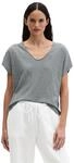 T-Shirt MARC O'POLO "aus Slub-Jersey", Damen, Gr. XS, quiet sea, Obermaterial: 100%