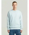 Longpullover G-STAR "Premium Core Sweatshirt", Herren, Gr. S, baby blau,