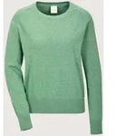 Longpullover MADELEINE "Feinstrickpullover Basic-Pullover mit Rundhals", Damen, Gr.