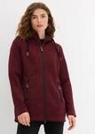 bonprix Strickfleecejacke 1 Stk. tlg. mit Kapuze bequeme Passform, mit Kapuze, mit
