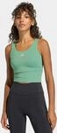 Tanktop ADIDAS PERFORMANCE "W 3SS TANK", Damen, Gr. XL, gr&uuml;n (preloved gr&uuml;n),