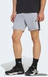 Shorts ADIDAS PERFORMANCE "WE BAS 3SPQ S7", Herren, Gr. XL, N-Gr, grau (halo silber,