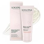 LOGONA Gesichtsreinigungsgel "BALM TO MILK CLEANSER" Balm-to-Milk-Textur, f&uuml;r