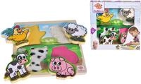 Steckpuzzle EICHHORN "F&uuml;hl-Puzzle mit Stoff", bunt, Puzzles, KinderB:20cm T:20cm,