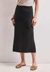 Jerseyrock STREET ONE, Damen, Gr. 32, schwarz, Stoff, 95% Viskose, 5% Elasthan,