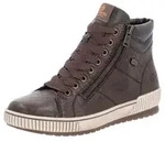 Remonte Schn&uuml;rboots, Plateau, Schn&uuml;rstiefelette, Boots in Crash-Optik