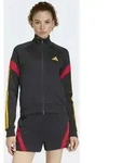 Sweatjacke ADIDAS SPORTSWEAR "W HER TT", Damen, Gr. XXL, schwarz, team power...