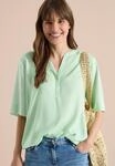 Kurzarmbluse CECIL, Damen, Gr. XL (44), juicy lime, Stoff, 100% Viskose,...