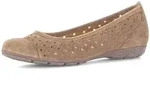 Ballerina GABOR "Sportliche Ballerina", Damen, Gr. 40,5, braun, Schuhe Ballerina