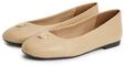 Tommy Hilfiger Ballerina "TH PLATE LEATHER BALLERINA" Schlupfschuh,...