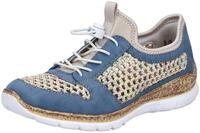 Rieker Slip-On Sneaker Slipper, Freizeitsneaker, Halbschuh mit Schnellverschluss