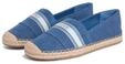 Espadrille TOMMY HILFIGER "HILFIGER WEBBING ESPADRILLE", Damen, Gr. 36, denim,