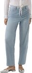 5-Pocket-Jeans S.OLIVER "Barrel Leg", Damen, Gr. 40, N-Gr, light blau,...