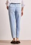 High-waist-Jeans STREET ONE "Style Karrie", Damen, Gr. 26, L&auml;nge 28, ultra bleached