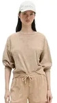 Sweatshirt MARC O'POLO "aus Organic Cotton-Mix", Damen, Gr. S, beige (sandpaper),