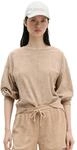 Sweatshirt MARC O'POLO "aus Organic Cotton-Mix", Damen, Gr. S, beige (sandpaper),