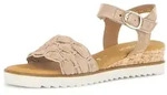 Riemchensandale GABOR "Riemchensandale", Damen, Gr. 36, beige, Schuhe...