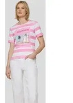 Print-Shirt RABE "T-Shirt", Damen, Gr. 52, pink (rosa), 100%Baumwolle,...