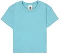 Shirttop ELEMENT "Icon Crop", Damen, Gr. L, forget me not,
