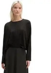 Langarmshirt MARC O'POLO "aus LENZINGTM ECOVEROTM", Damen, Gr. M, schwarz,