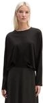 Langarmshirt MARC O'POLO "aus LENZING&trade; ECOVERO&trade;", Damen, Gr. M, schwarz,