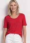 STREET ONE T-Shirt mit Knotendetail am Saum