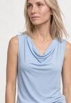 Shirttop STREET ONE, Damen, Gr. 34, cashmere blau, Stoff, 70% Modal, 30%...