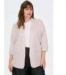Kurzblazer ONLY CARMAKOMA "CARELLY 3/4 LIFE BLAZER WVN", Damen, Gr. 46,...