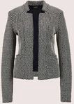 Jerseyblazer MADELEINE "Kurzblazer Moderner Jerseyblazer mit Struktur", Damen,...