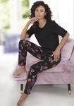 Vivance Dreams Pyjama Set, 2 tlg. mit Blumen-Druck