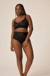 B&uuml;gelloser BH NATURANA "Modern Minimizer", Damen, Gr. 100, Cup B, schwarz,