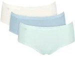 Midislip SLOGGI "Basic+ Midi", Damen, Gr. 36, medium grau melange, Single...