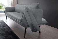 Polsterbank K+W KOMFORT & WOHNEN "Drive", blau (niagara blau 54), B:218cm H:91cm
