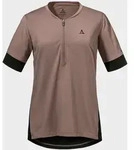 Radtrikot SCH&Ouml;FFEL "CIRC Shirt Style Pinega WMS", Damen, Gr. 38, braun (3905,