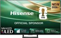 HISENSE Mini-LED-Fernseher "75E8S", Energieeffizienz: E (A-G), schwarz (schwarz,