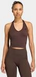 Tanktop ADIDAS PERFORMANCE "WORKOUT ESSENTIALS KNIT NECKHOLDER", Damen, Gr. XL, braun