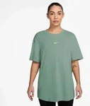T-Shirt NIKE "W NK ONE RELAXED DF SS TOP", Damen, Gr. S, gr&uuml;n (steam, wei&szlig;),