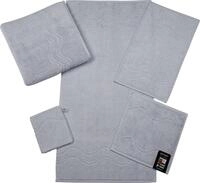 ROSS G&auml;stehandtuch "Cashmere feeling" 100% Baumwolle, mit Wellen-Bord&uuml;re,...