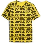 Trainingsshirt PUMA "Borussia Dortmund Aufw&auml;rmtrikot Herren", Herren, Gr. S, faster