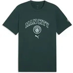T-Shirt PUMA "Manchester City ftblCulture T-Shirt Herren", Herren, Gr. S, gr&uuml;n