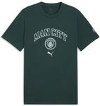 T-Shirt PUMA "Manchester City ftblCulture T-Shirt Herren", Herren, Gr. S, gr&uuml;n