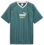 Trainingsshirt PUMA "KING Relaxed Fu&szlig;balltrikot Erwachsene", Damen, Gr. S, emerald