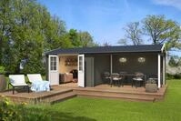 Nordic Holz Gartenhaus "Amarillo"