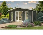 Nordic Holz Gartenhaus "ELGIN 44 SET"