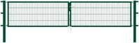 Alberts Zaundoppelt&uuml;r "Flexo" 400 cm Breite, in versch. H&ouml;hen
