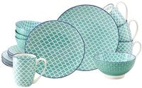 CreaTable Kombiservice "Mediterran, Service 16-tlg." Mediterraner Flair, Traditionell