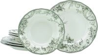CreaTable Tafelservice "Adelaide, Service 8-tlg." Teller Set, Nostalgischer Vintage