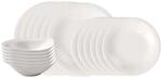 like. by Villeroy & Boch Geschirr-Set "Dinner-Set Essential 18er Set wei&szlig;"