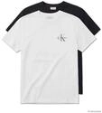 Calvin Klein Jeans T-Shirt "CLASSIC MICRO MONOLOGO 2PK" Set, 2 tlg. Regular fit mit
