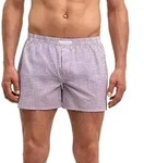 Boxer FALKE "Daily Underwear", Herren, Gr. S, 1 Stk., bunt (blau rot mix (0692)),